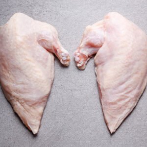 chicken breast skin